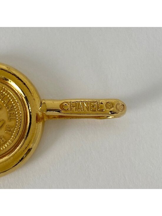 ★SOLD★ Chanel Coco Mark Chain Belt GP Gold - Picture 5 of 6